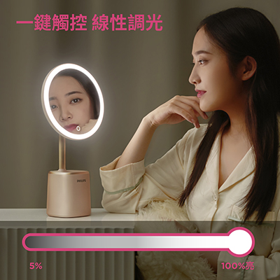 Philips 飛利浦 悅顏 66204 妝鏡燈-粉色 (PO014)